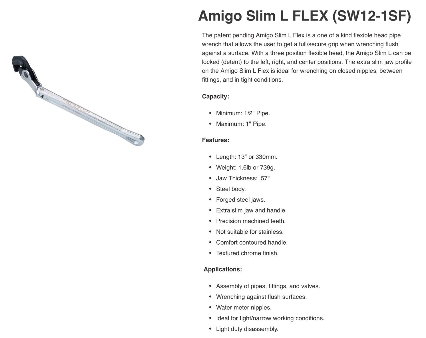 Amigo Slim L Flex