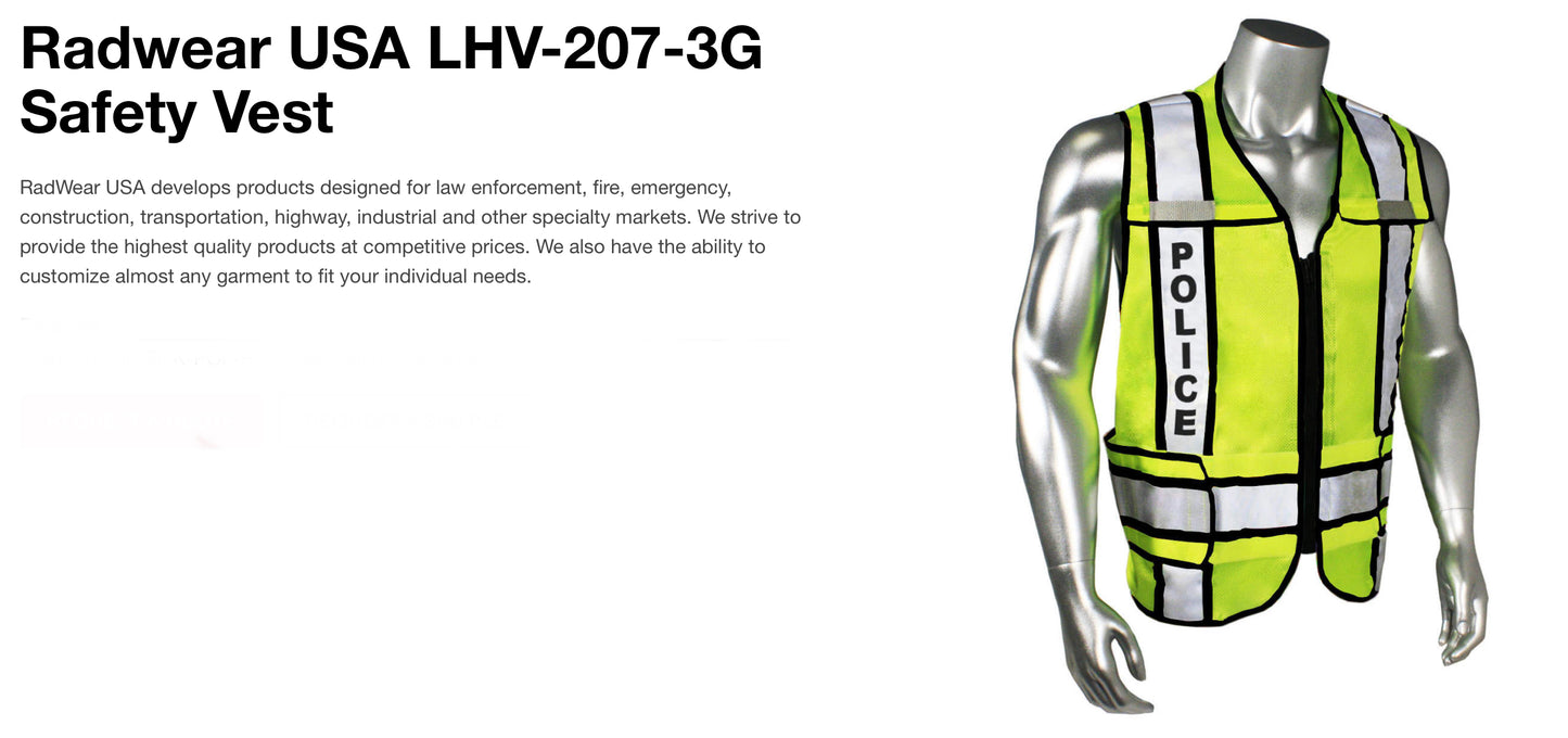 Police Safety Vest
