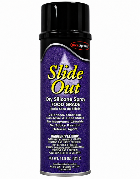 Slide Out Dry Silicone Spray (Food Grade)